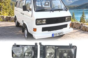 FARI VOLKSWAGEN VW T3 79-93 NERO AFFUMICATI