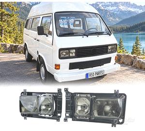 FARI VOLKSWAGEN VW T3 79-93 NERO AFFUMICATI