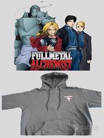 Felpa Nuova con Cappuccio  Full Metal Alchemist