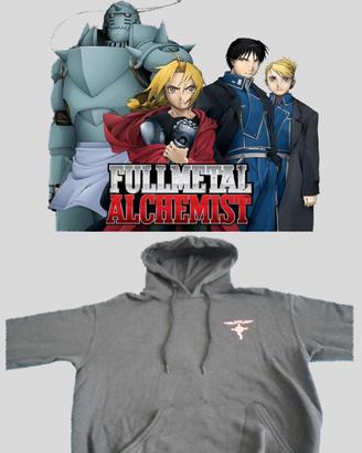 Felpa Nuova con Cappuccio  Full Metal Alchemist