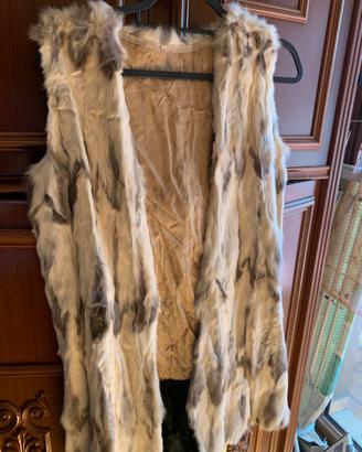 Gilet liungo in lapin