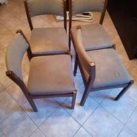 Sedie in legno anni 70/80