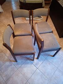 Sedie in legno anni 70/80