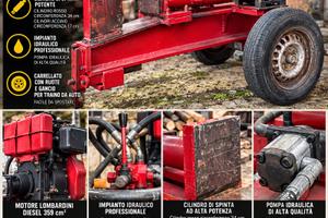 SPACCALEGNA PROFESSIONALE  LOMBARDINI DIESEL