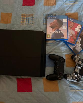 PlayStation 4 con 2 controller originali