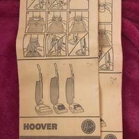 Due sacchetti originali Hoover per lucidatrici vin