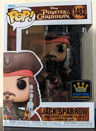 Funko POP dei Pirates of Carribean - Jack Sparrow 