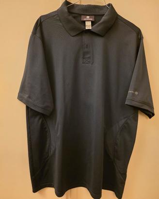 polo sportiva Artengo Decathlon, nero, XL