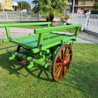 Carretto antico completamente restaurato, nuovo