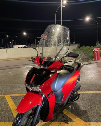 Honda sh 125 2023 rosso sport