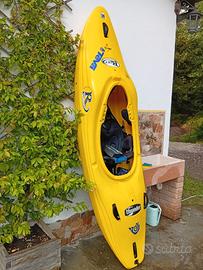 Kayak fluviale Riot molto ben conservato