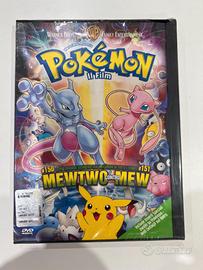 Pokémon il Film – Mewtwo contro Mew (1998).Nuovo.