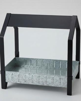 Portavaso / Fioriera di design in ferro battuto