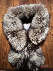 Collo  pelliccia volpe Argentata