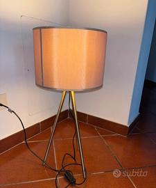 Lampada dorata