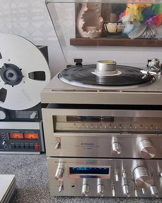 Impianto hi-end vintage Pioneer old school.
