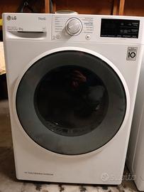Lavatrice Hotpoint 8 kg + Asciugatrice LG 8 kg