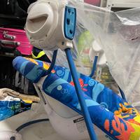 Sdraietta con movimento luci e suoni fisher price