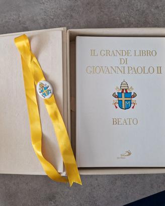 LIBRO DA COLLEZIONE PAPA GIOVANNI PAOLO II