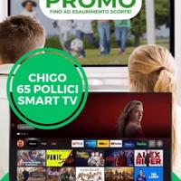 Smart tv Chigo 65”