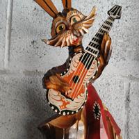 Statua da collezione di lepre in Legno