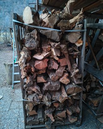 legna radici per camino