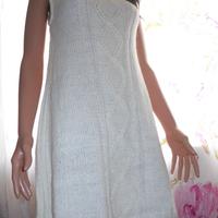 Abito senza maniche, Maglia Lana Merinos Tg. Unica