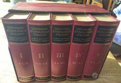 Dizionario etimologico della lingua italiana