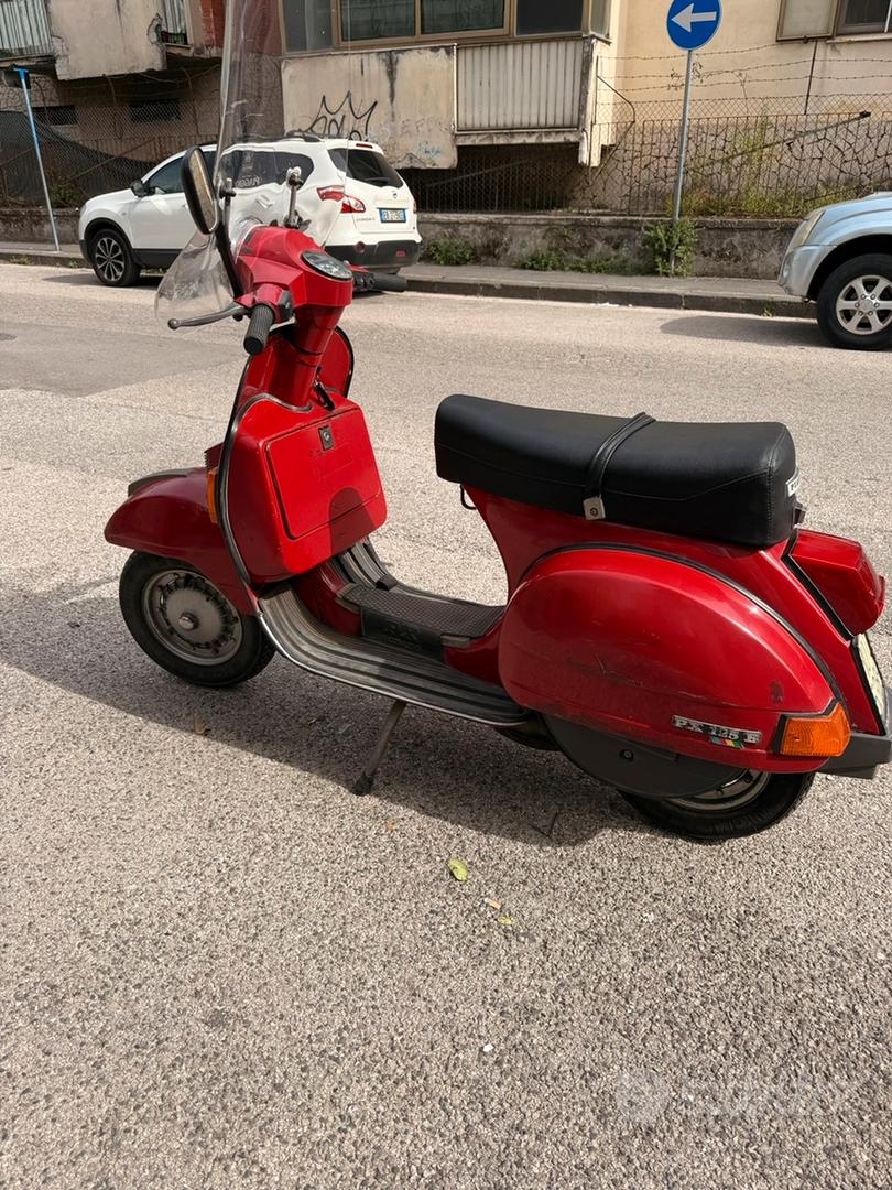 Publicité D'époque – Test Moto Vespa P 125 ETS – Piaggio – 1984 – Italie