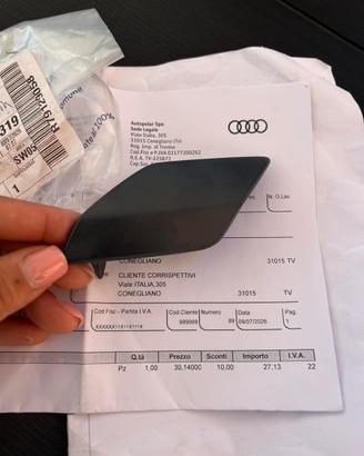 Tappo paraurti lavafaro sx golf 6
