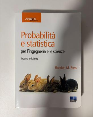 Probabilità e statistica Sheldon Ross 4° edizione