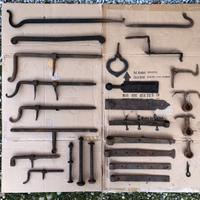 Catenacci, Cerniere, Ganci vintage per porta
