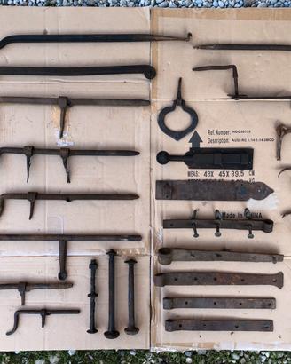 Catenacci, Cerniere, Ganci vintage per porta