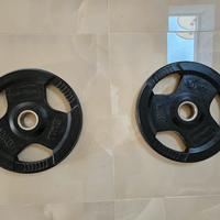 Coppia dischi gommati da 10kg