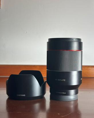 Obiettivo Samyang 35mm f1.4