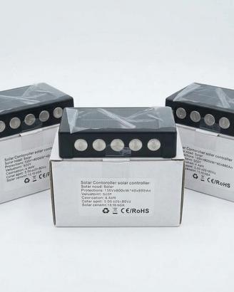 Set 3 Applique / Faretti LED Solari da Parete 