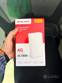 Router 4G LTE Mercusys MB130 WiFi AC1200 SIM NUOVO