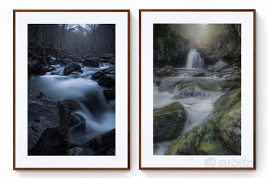 Stampe d'autore "Torrenti appennino modenese"