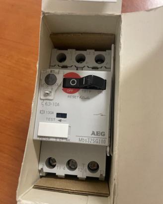 Salvamotore AEG Mbs32SG100 6.3-10A - Nuovo