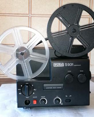 2Proiettori pellicola super8+moviola per montaggio
