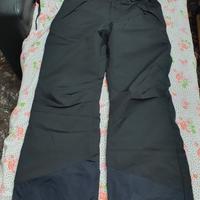 pantaloni sci bambino 10-12 anni neri