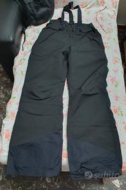 pantaloni sci bambino 10-12 anni neri