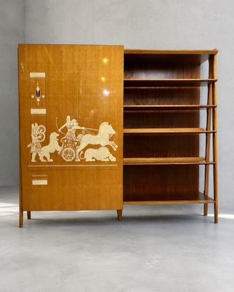 Armadio/libreria Vittorio Dassi anni '60