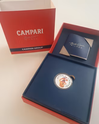 Moneta 4 euro argento Campari 