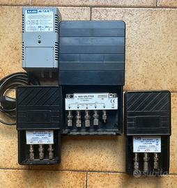 Splitter antenna tv