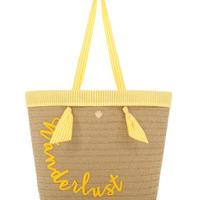 PANDORINA Panama Bag WANDERLUST Yellow