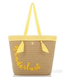 PANDORINA Panama Bag WANDERLUST Yellow