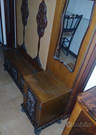 Cassapanca vintage in legno