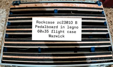 Rockcase rc2301O B Pedalboard in legno 60x35