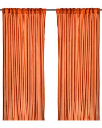 Ikea tenda Vivan color arancione